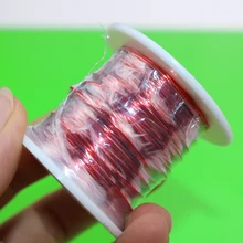 ChengHaoRan 1m Magnet Wire 0.5mm Enameled Copper Wire Magnetic Coil Winding Diy All Sizes In Stock qzy 2 180 magnet wire 1 0mm enameled copper wire magnetic coil winding item specifics high temperature copper wire 60m