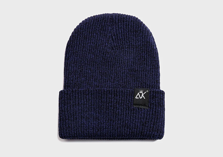 Letter ADK Knitted Hat Women Winter Warm Casual Acrylic Hat Crochet Ski Beanie Hat Female Men Soft Baggy Crimping Hip Hop Cap