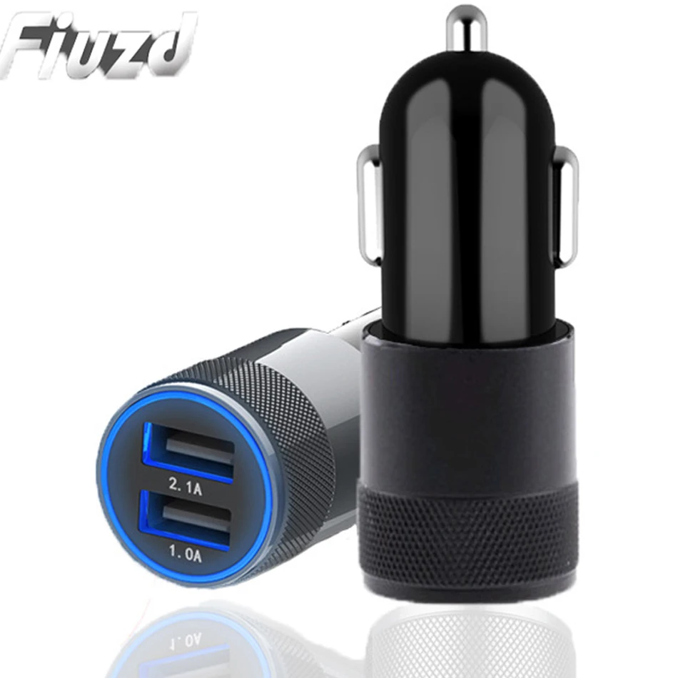 Dual USB Car Charger LCD Digital Display Phone Charger in car For iPhone X 8 8plus Samsung S8 S9 Smartphone Car-charger6