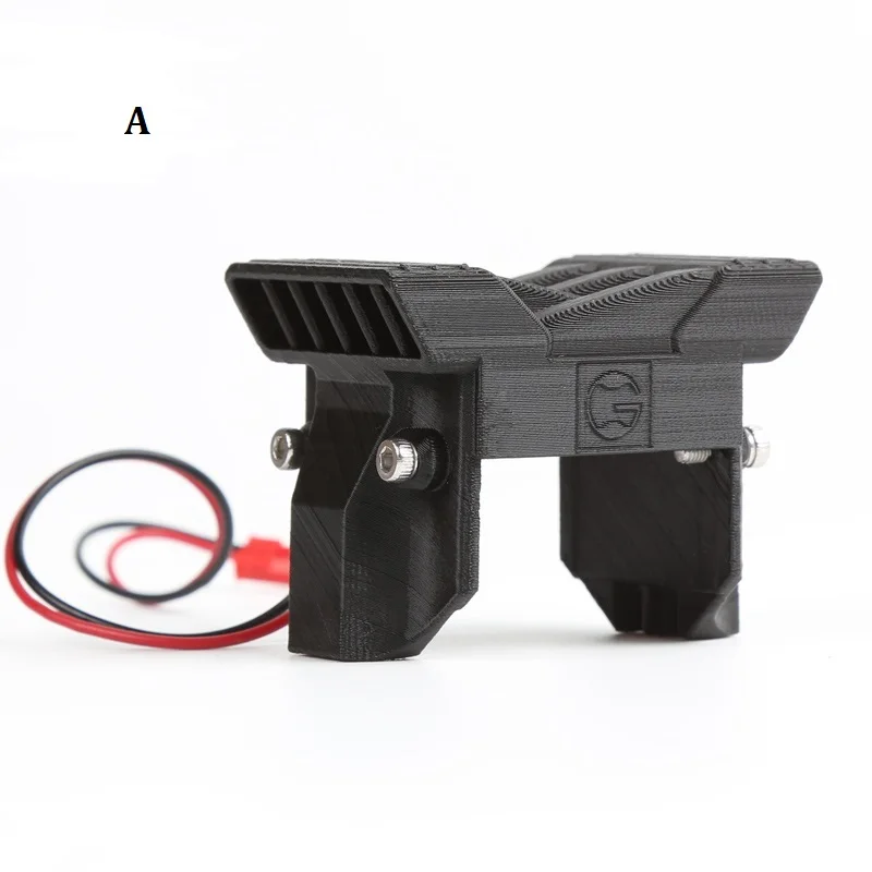 

Electric Heat Radiator Cooling Fan Speed Controller ESC Cooling Hood Bracket Fit For TRAXXAS 1/10 Trx-4 Trx4 RC Car