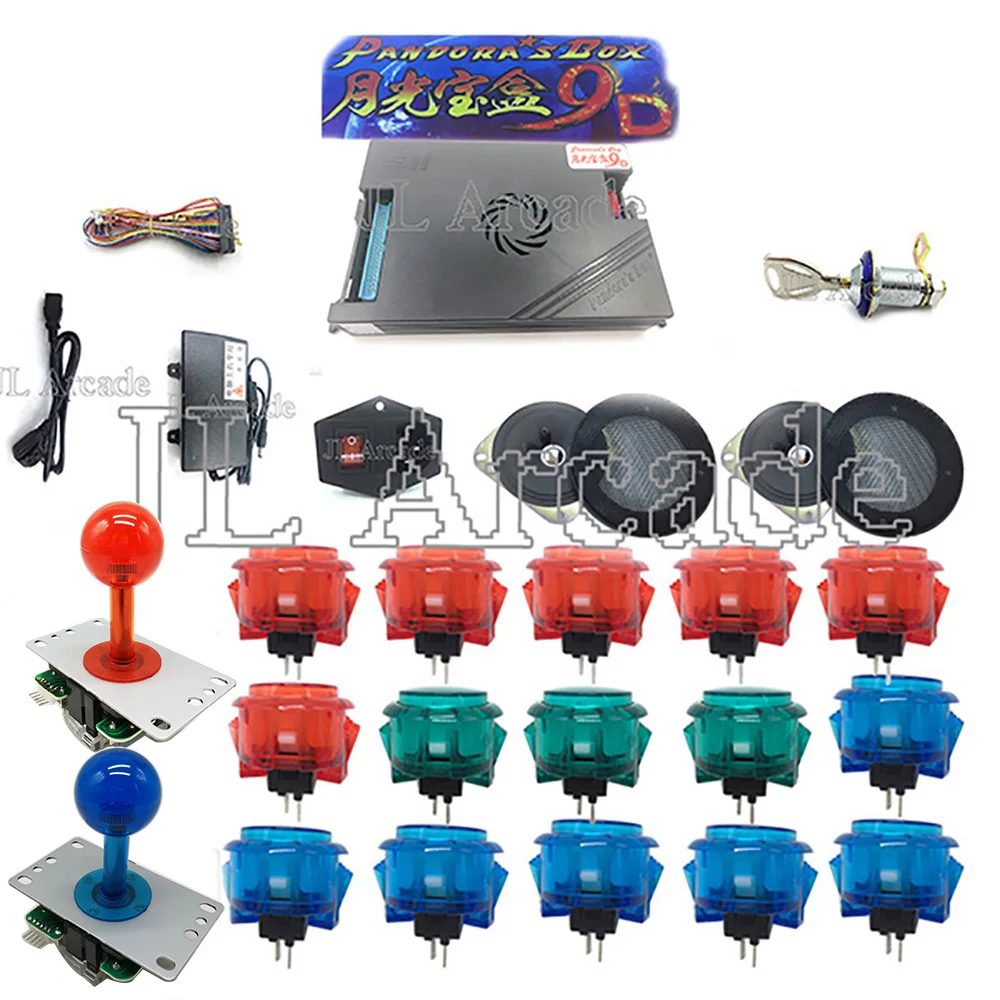 

2019 NEW Arcade DIY kit with Pandora box 9D family version 2222 in 1 motherboard HDMI VGA for PC TV PS