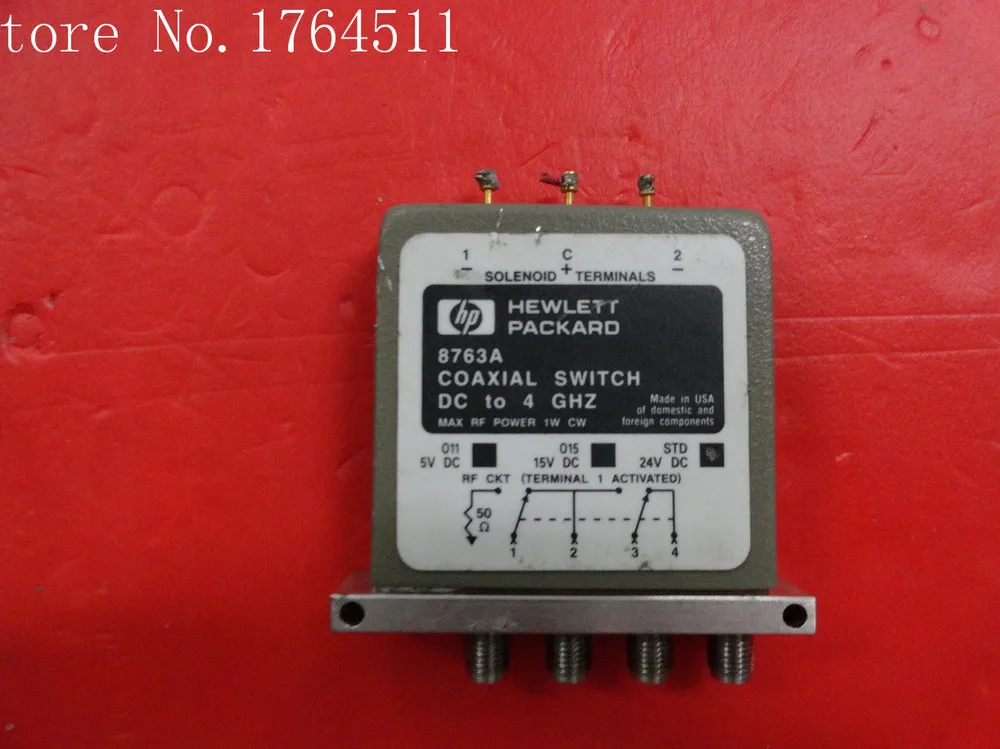 

[BELLA] Supply SPDT RF - original 8763A DC-4GHZ 24V