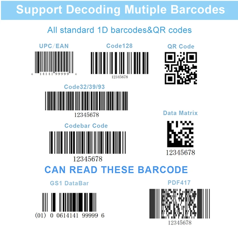 ISSYZONEPOS проводной 1D 2D QR ПЗС-сканер штрих-кодов экран мобильный платеж для POS инвентарь USB Plug And Play для Linux Mac Windows