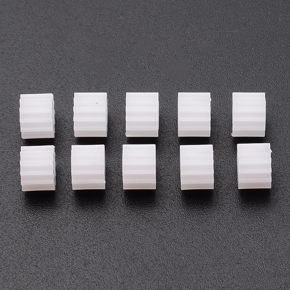10pcs New 1012DF Plastic Gear D Shape Hole 3mm 12 Teeth Plastic Gear M0.5 For N20 D-Axis Motor DIY