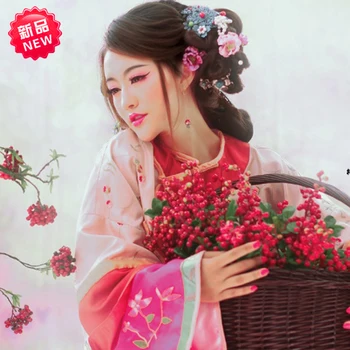 

Hong Dou Love Peas oriental costume female costume Republican Period Rich Maid Costume hanfu