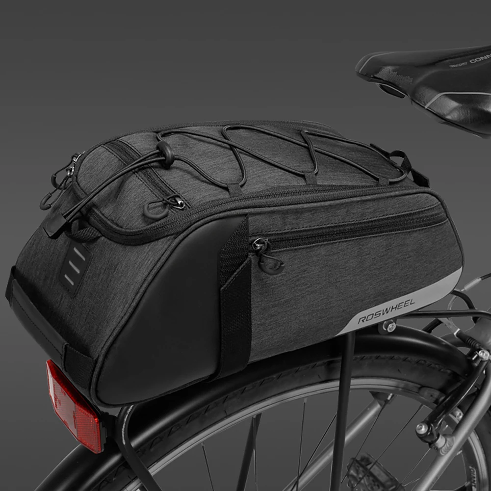 Best Bicycle Bag 10L Bike Rear Rack Bag Bicycle Shelf Utility Multifunctional Bike Trunk Bag Bicycle Rucksack With Shoulder Strap 4 Best Bicycle Bag 10L Bike Rear Rack Bag Bicycle Shelf Utility Multifunctional Bike Trunk Bag Bicycle Rucksack With Shoulder Strap 4