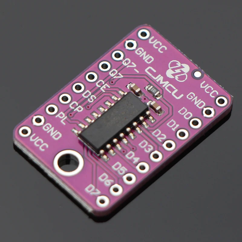 

CJMCU-165 74HC165D shift register 8 bit serial input / parallel output module