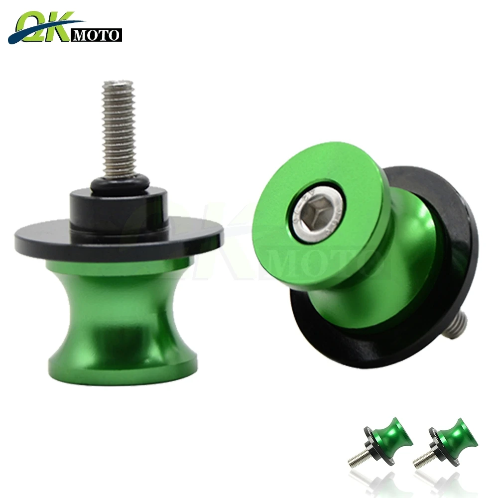 

For Kawasaki CNC Motorcycle Accessories M6 M8 M10 Swingarm Sliders Spools Swingarm Sliders Motorbike Stands Screws For ninja 400