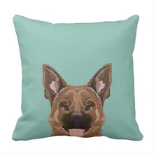 Skylar – German Shepherd gifts for dog people dog Throw Pillow case