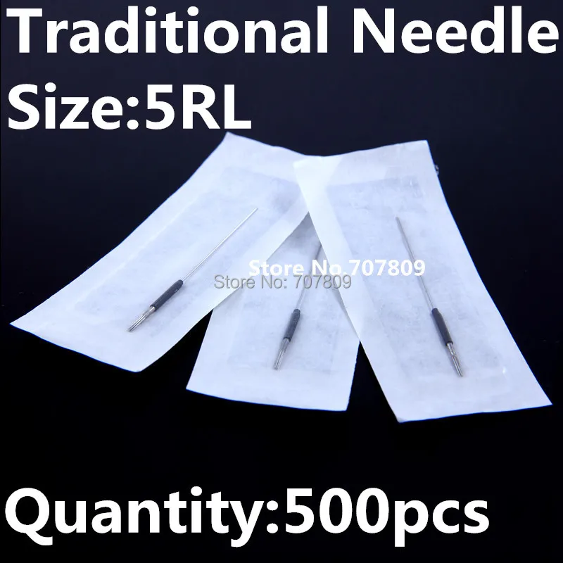 500 шт. стерилизованные иглы для тату машинки|needle knitting|needle therapyneedle plate |