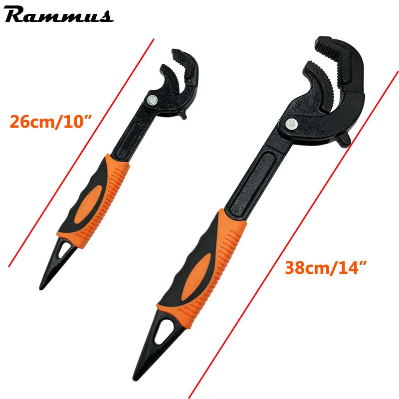 

Convenient Multifunctional Movable Wrench Grips Grip Fittings Fast Faucet Wrench Pipe Fitting Tool DIY Bolt Wrench Tool Kit