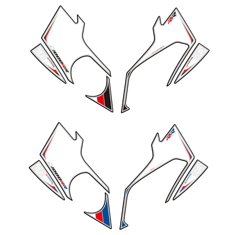Мотоцикл передний обтекатель двигателя наклейка для транспорта 3D края с гелевой защитой бак Краски pad для BMW S1000RR 2009-2011 2010