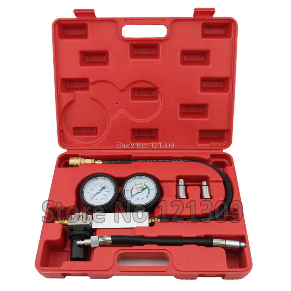 

Diagnostic Tool Kit Cylinder Leak Detector and Crank Stopper for Engine Tester