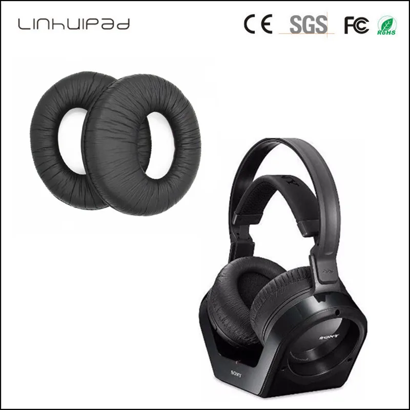 Linhuipad Replacement Earpads for SONY MDR RF970R 960R RF925R RF985R Headphones Cushion Headset Ear Cover Memory Foam 1 pairs