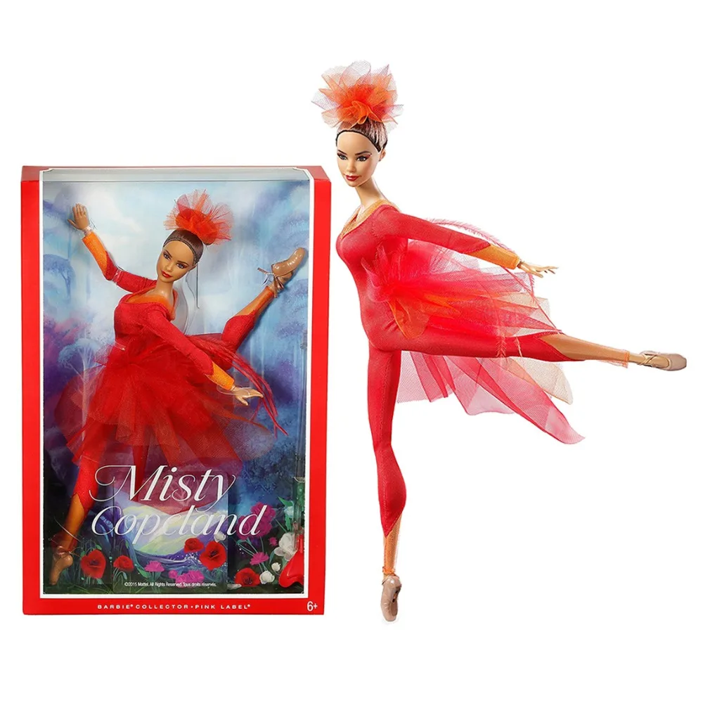 Original Barbie Barbie Prima ballerina Misty Copeland Misty Copeland Doll Models Birthday Christmas New Year gift For Girls father john misty portsmouth