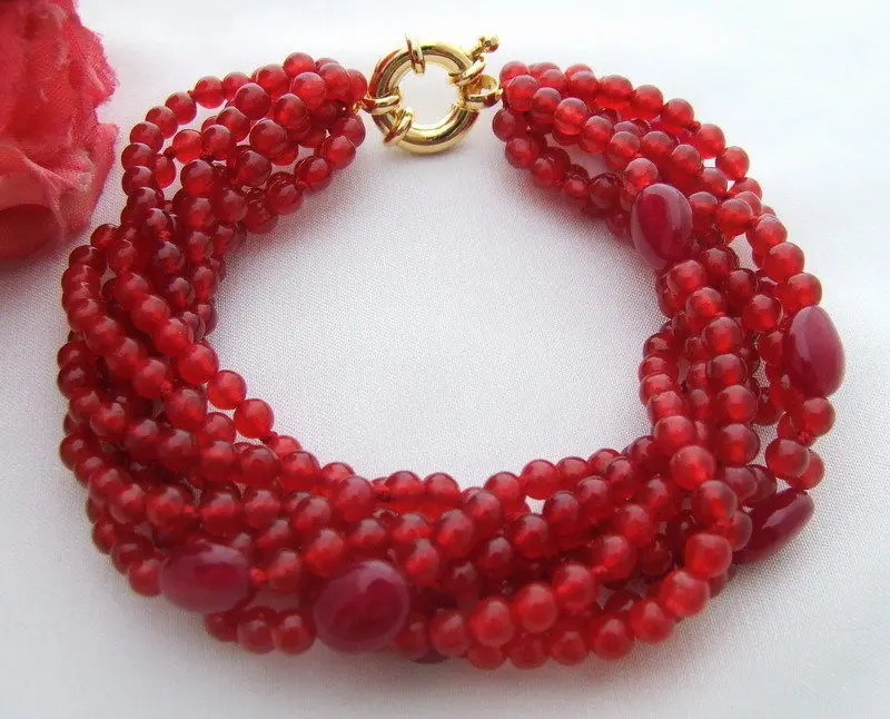 

WOW!!! 8Strands Red Bracelet