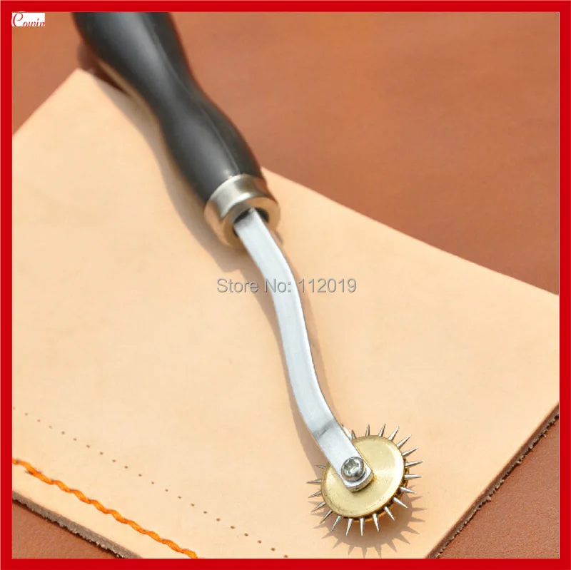 New Leathercraft Scriber Cloth Leather stitch Roller Rolling Pin