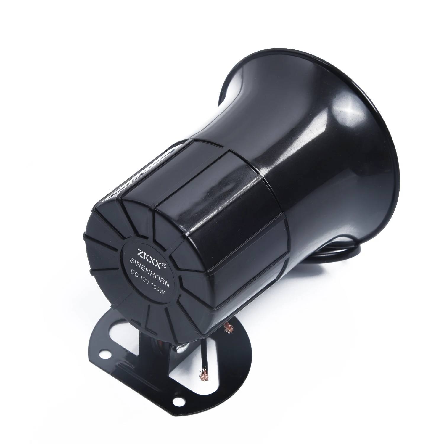 6 звуки автомобиля Предупреждение сигнализации 100W для полиции пожарной сирены Рог PA громкий Динамик микрофон 6 Звук Тон Громкий Динамик для детей возрастом от 12V автомобиль грузовик