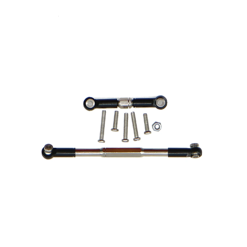 RCAWD Steering Tie Rod Set For WPL Henglong B1 B-14 B-16 C-14 C-24 B-24 B-26 JJRC Q61 Q60 4x4 6x6 Military Truck&Crawler WPL1608