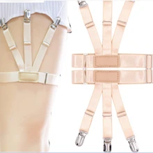 2 шт./пара Мужская рубашка нескользящий зажим для чулок кольцо для ног подвязка