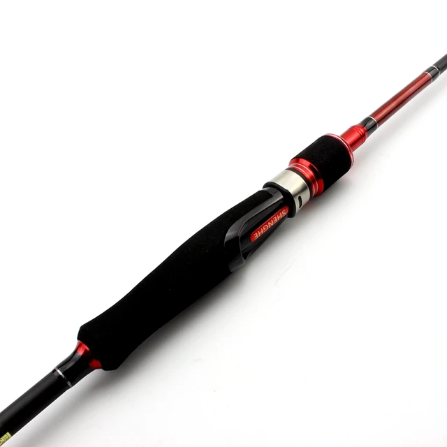 High Quality Red Fishing Spinning Rod 2.1M Lure Rods Power M Lure 5 15g