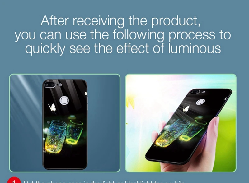 Hisomone Luminous Cover Case For Huawei Honor 7C 7A Luxury Glass Silicone Phone Case For Honor 7A 7C Pro Animal Space Back Cover
