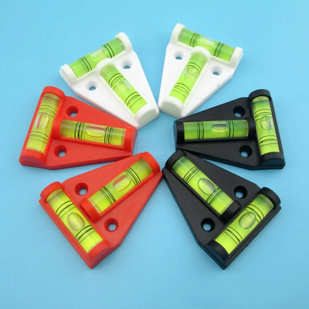 

2 Way Mini Spirit Level Measuring Inclinometer Column Bubble Spirit Level Tools Wholesale Random Colors