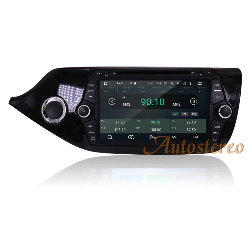 Sale Android 9 PX6 PX5 Car DVD Player GPS Glonass Navigation for KIA CEED 2013-2016 Multimedia player head Unit radio tape recorder 12