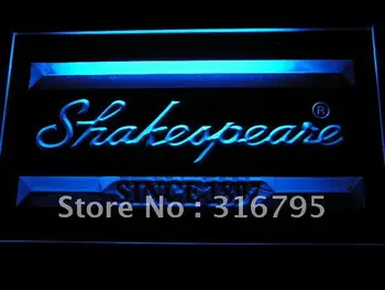 

b200 Shakespeare Fishing Logo LED Neon Sign with On/Off Switch 20+ Colors 5 Sizes to choose