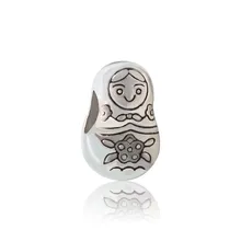 Free Shipping Sliver Bead Charm Baby Girl Accessories Beads Fit Pandora Bracelets & Bangles DIY Jewelry FB141