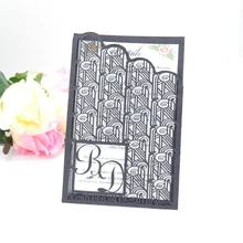 Образец приглашение на день рождения пользовательские буквы poctek карта лазерная резка, для свадьбы карты приглашения