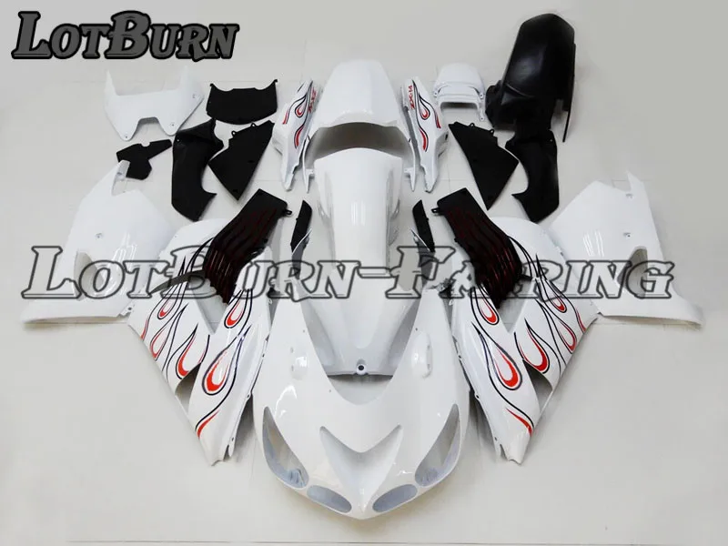 

Plastic Fairing Kit Fit For Kawasaki ZX12R ZX-12R ZZ-R1400 2006 - 2011 06 - 11 Fairings Set Custom Made Motorcycle 006
