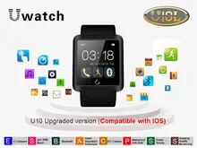 Bluetooth Smart Watch U10L Waterproof Sport Smartwatch Clock GSM BT Music Passometer Sync Message for Samsung Huawei Smartphones