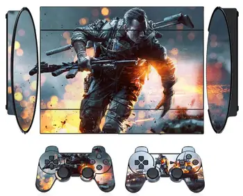 

259 Vinyl Skin Sticker Protector for Sony PS3 Super Slim 4000 and 2 controller skins Stickers