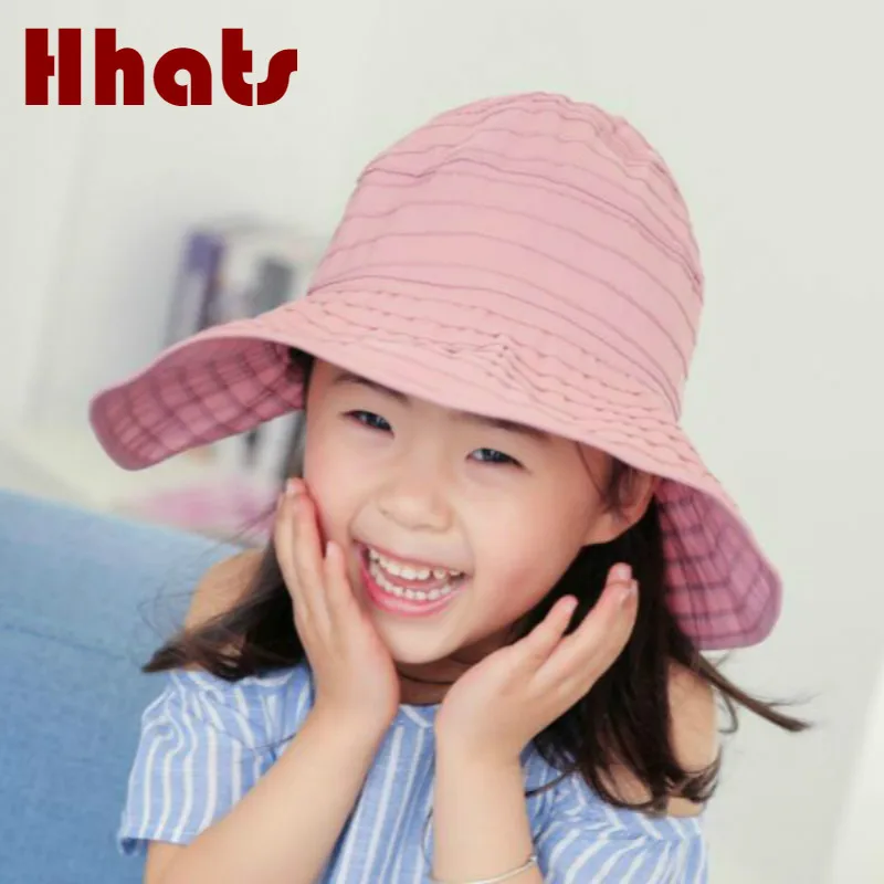 

which in shower cotton kids floppy sun hat adjustable wide brim children summer hat outdoor beach cap solid girl big brim panama
