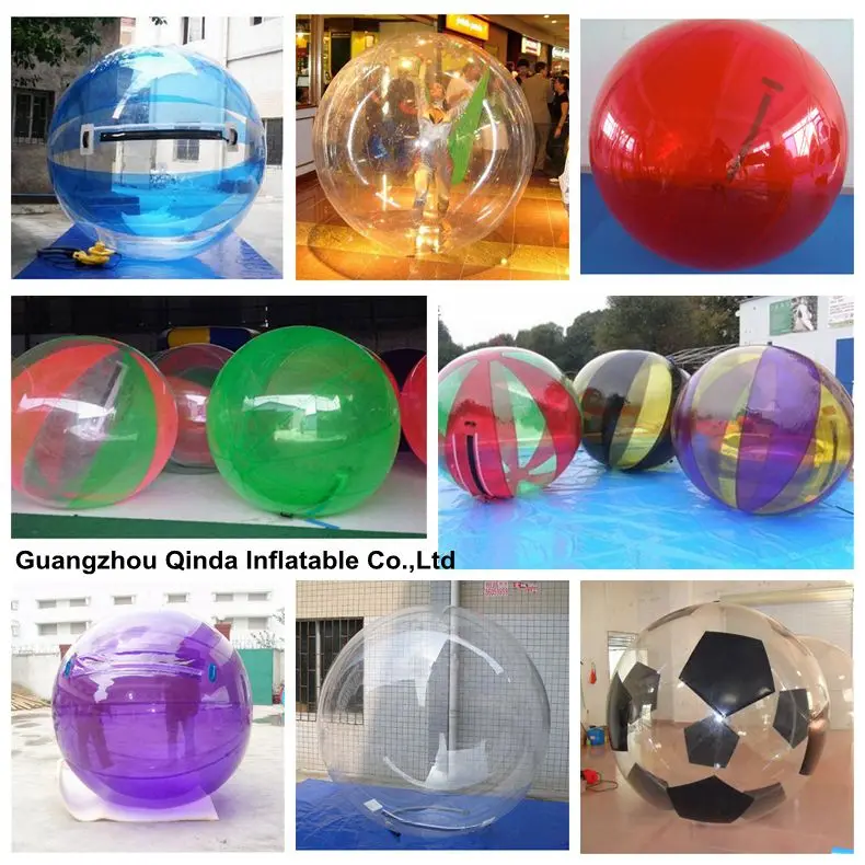 Inflatable water ball