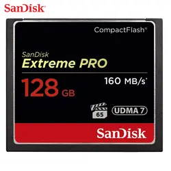 Sandisk Extreme Pro CF карт 64 Гб оперативной памяти, 32 Гб встроенной памяти, 128 Гб карта памяти Compactflash до 160 МБ/с. читать Скорость для богатых 4K и записи