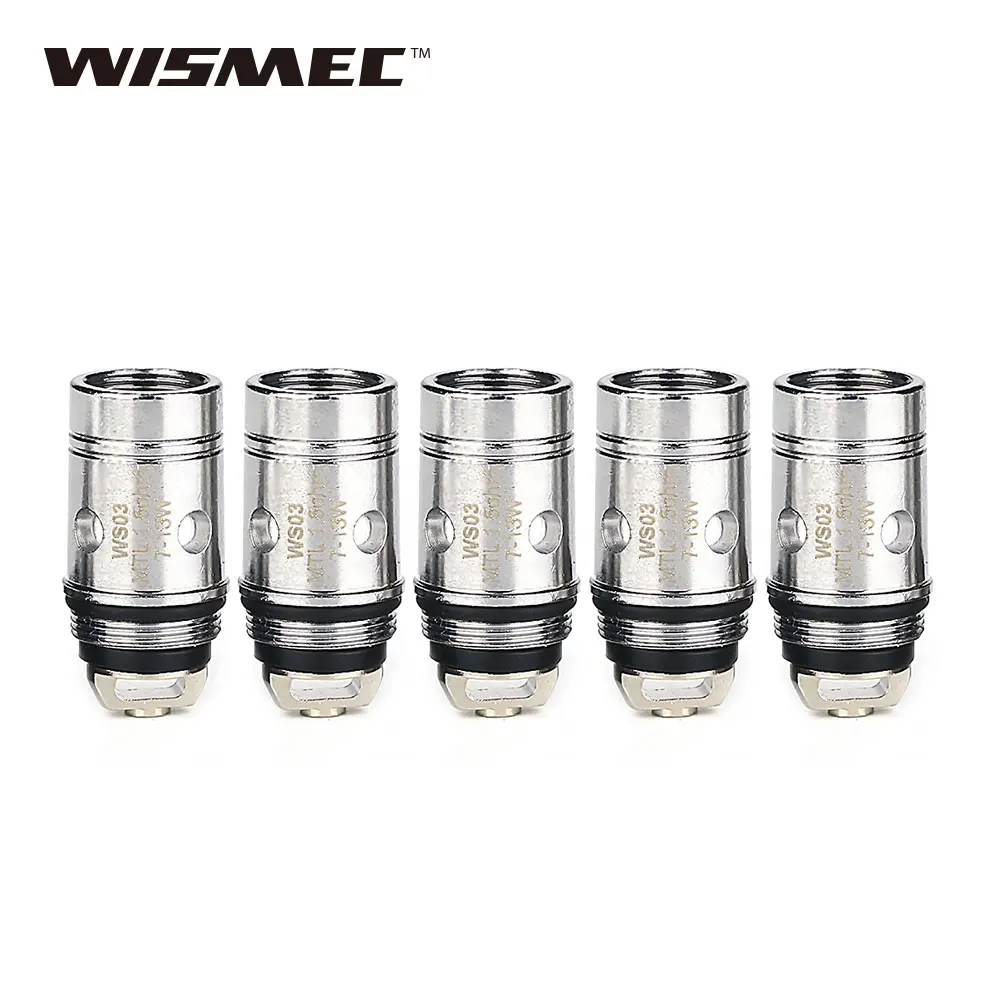 5pcs WISMEC Amor NS Atomizer Replacement Coil Head 1 3ohm 0 27ohm for Amor NS Tank