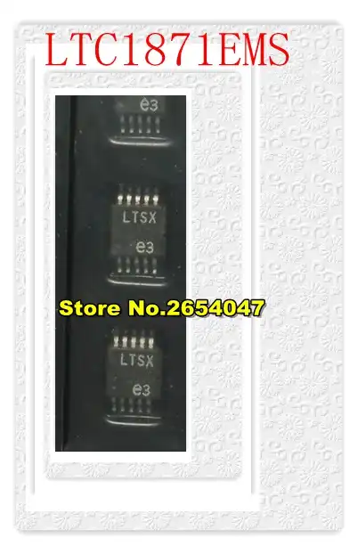 1 шт. LTSX LTC1871EMS LTC1871 LTC1871IMS LTC1871HMS MSOP10| |