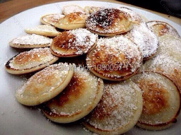 Автоматическая Poffertjes гриль на продажу; 25 шт. Электрический голландское печенье мини производитель блинов оборудование для выпечки плиты