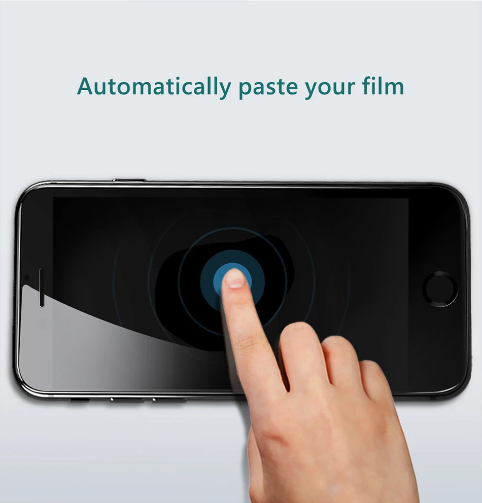 Baseus 3D Защита экрана для iPhone 7 7 Plus анти шпион конфиденциальности Защитное стекло для iPhone 8 8 Plus закаленное стекло Filme