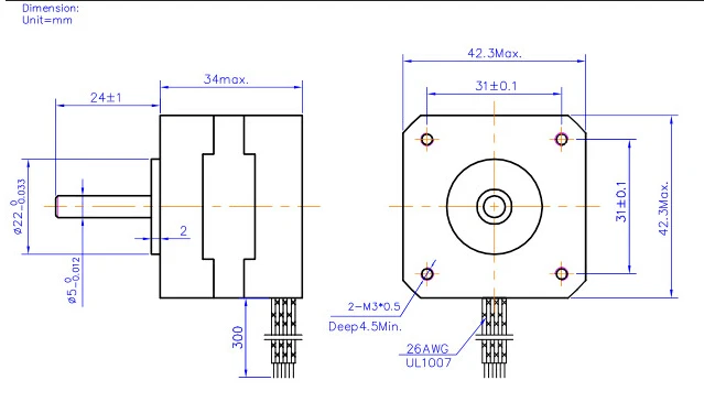 Deslizante para Cnc Nema Graus Motor Deslizante Híbrido Bifásico 1.33a 34mm Impressora 3d Máquinas Médicas 17 0.9 42mm 5 High Quality Renovação da Casa