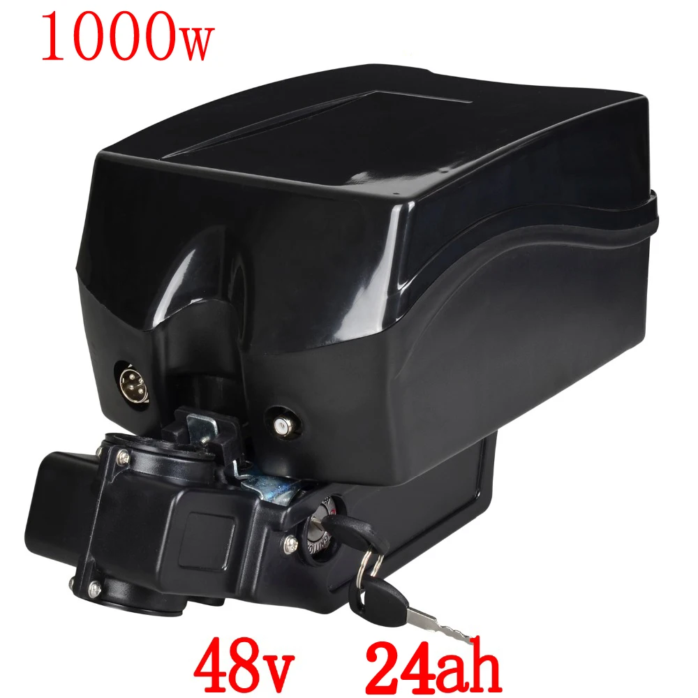Deals Price of  48v 1000W battery 48V 24AH Lithium battery 48V 23ah electric bicycle battery with 30A BMS and 54.6V
