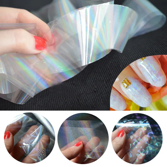 1 шт. Мода DIY Nail Art Инструменты Harajuku Звезды Яркий Ногтей Фольга Наклейка Искусства