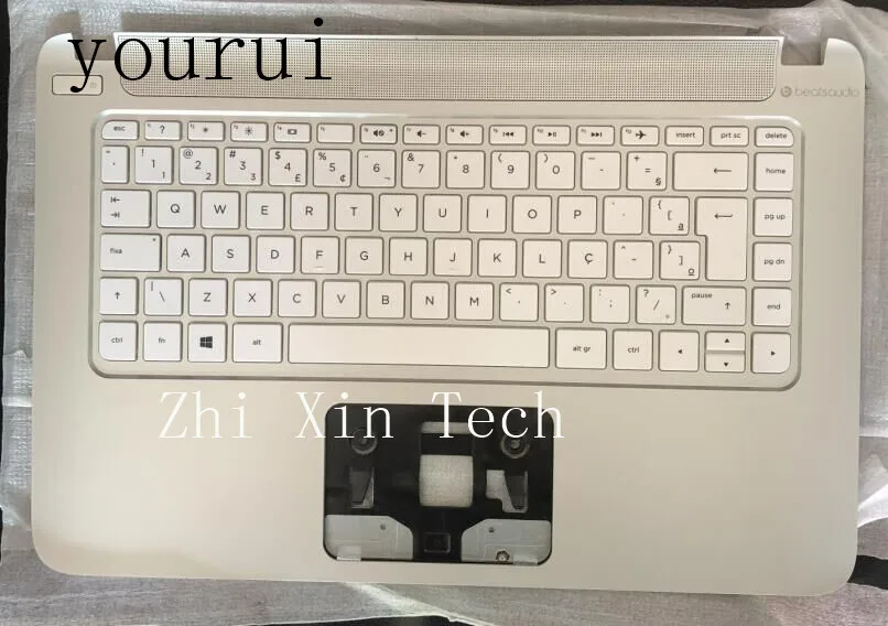 Yourui для hp Pavilion 14z-V 14-V304TX V048TX V049TX C корпус оболочка с клавиатурой США 767264-201 767264-001