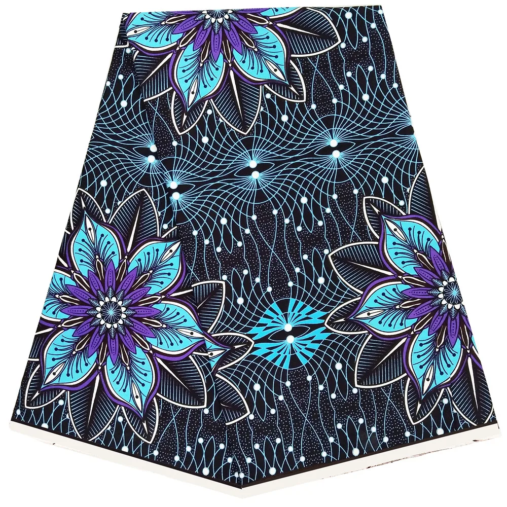 African Wax Prints Fabric nice Dutch wax fabrics Ankara wax printed pattern cotton material