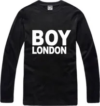 New Men’s long sleeve T shirt Slim GD BOY London Cotton Top Casual Hooded Fashion
