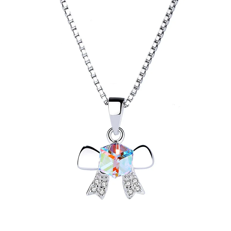 flower S925 sterling silver pendant for earrings 2
