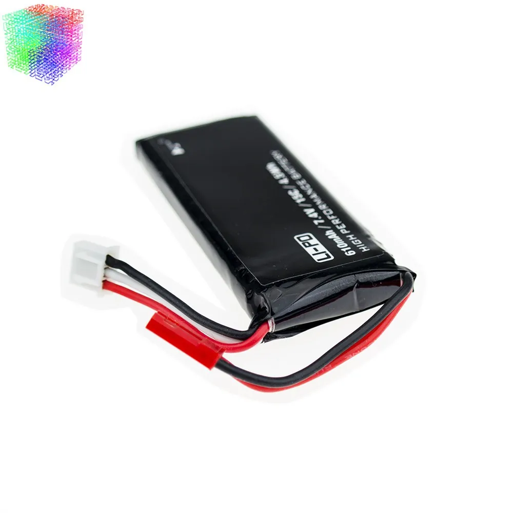 Hubsan H502S 7.4v 610mah lipo battery (25)