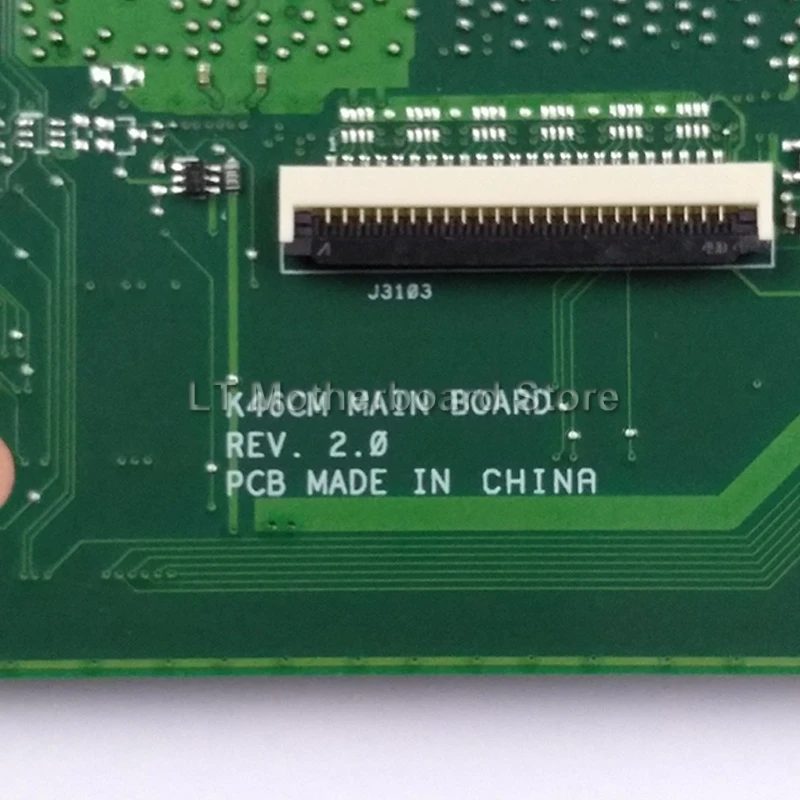 K46C motherboard GT635M I7 CPU For Asus K46CM K46CB S46C A46C A46CM laptop motherboard K46C mainboard K46C motherboard test OK